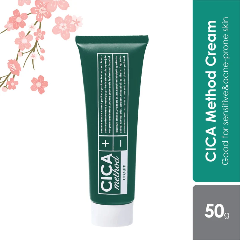 Sugi Cica Method Cream 50g | Restore Skin Moisture Balance & Fight Acne