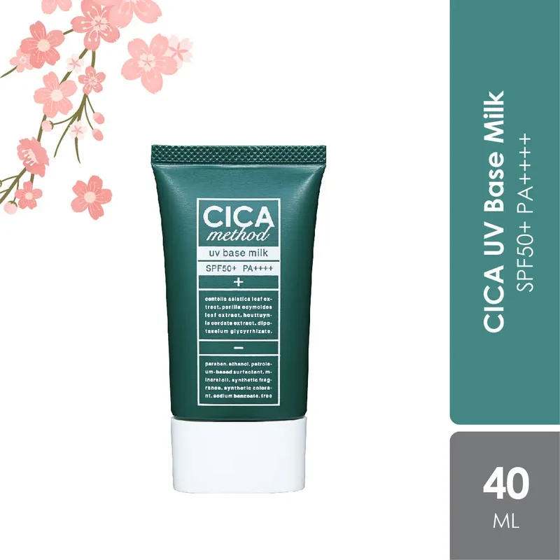 Sugi Cica Method UV Base Milk Sun Screen 40ml | High SPF50+ PA++++