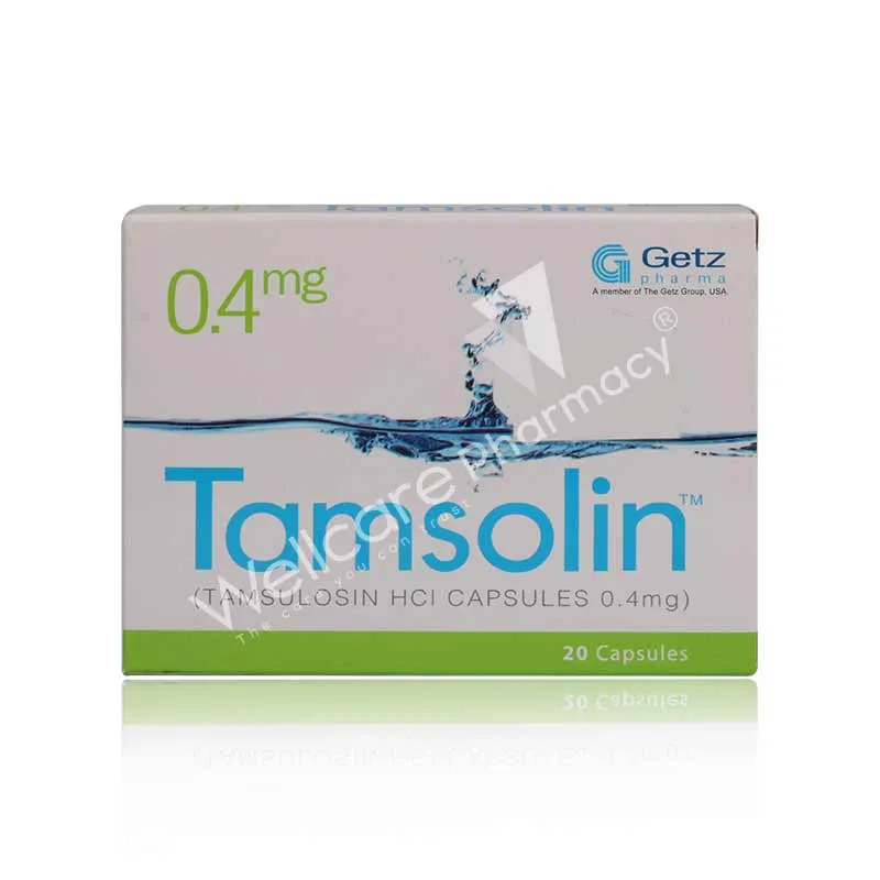 Tamsolin 0.4mg Capsules 20'S