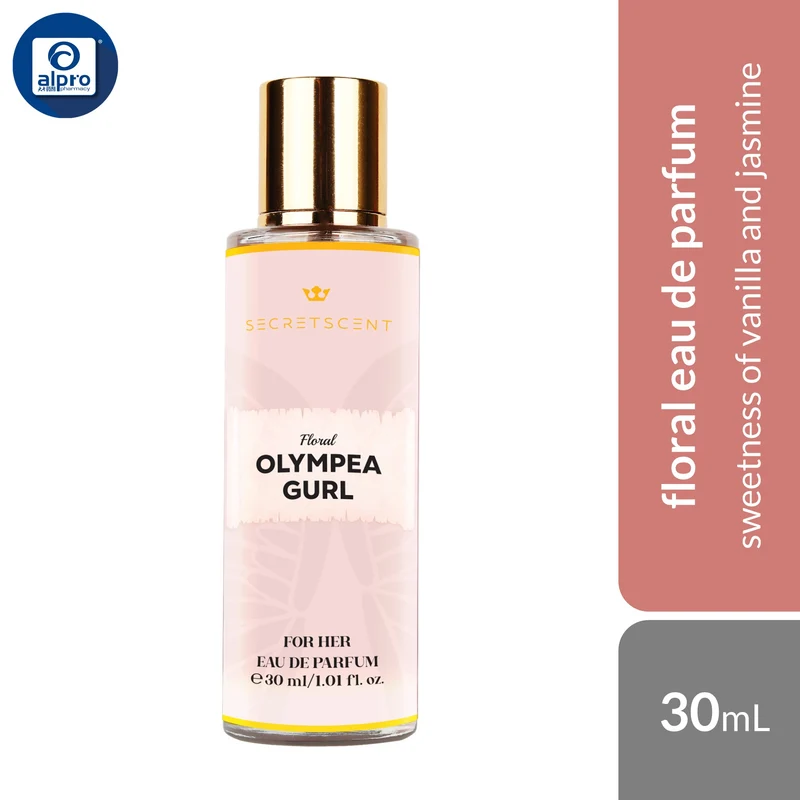 SugarBomb Secret Scent Eau De Parfum For Her (Assorted Premium Scents) 30mL | Sweet and Elegant Aroma