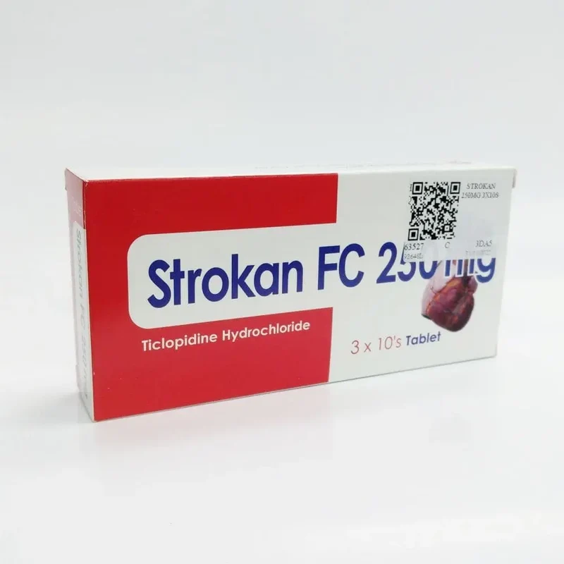 Strokan 250mg 3x10s