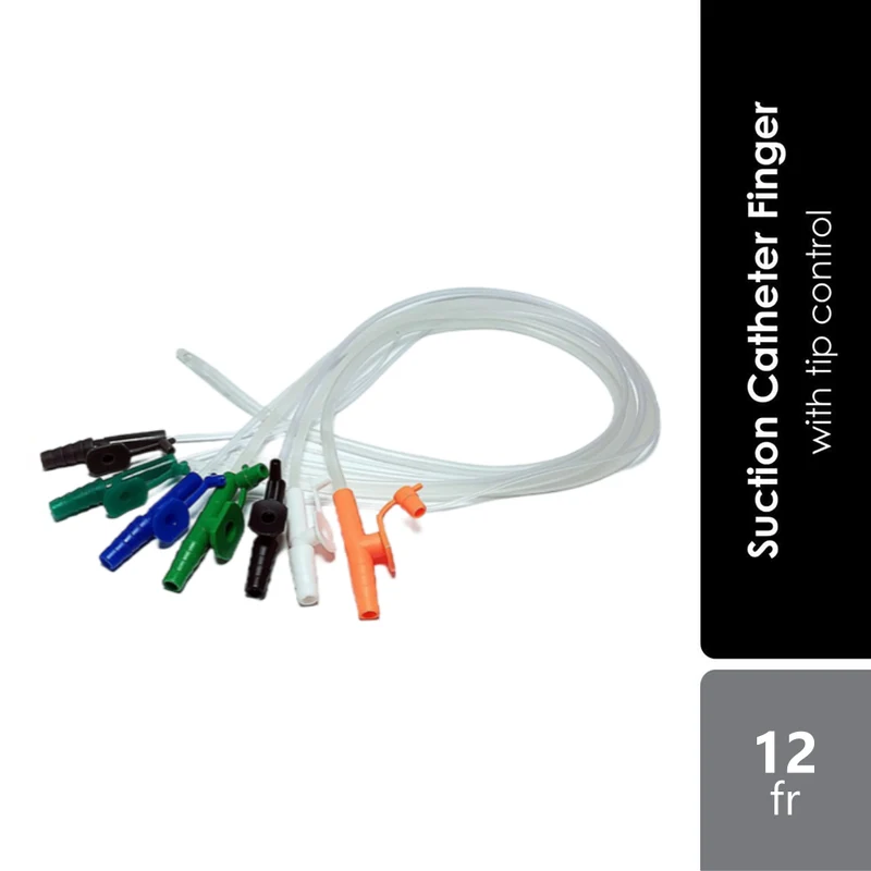 Suction Catheter With Control Size 12fr 1s (Random Colour)