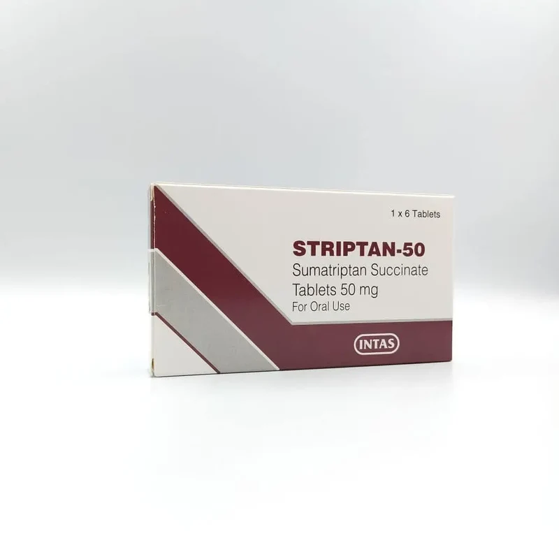 STRIPTAN 50MG TAB 6S