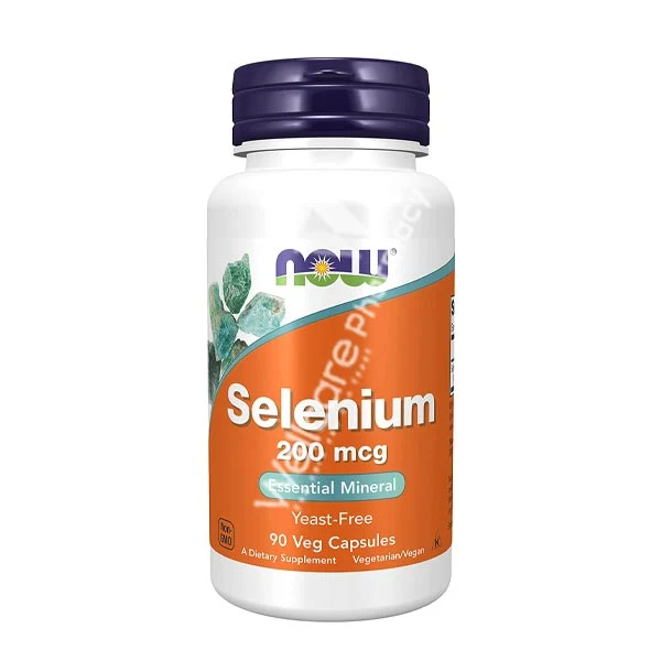 Now Selenium 200mcg Capsules 90'S