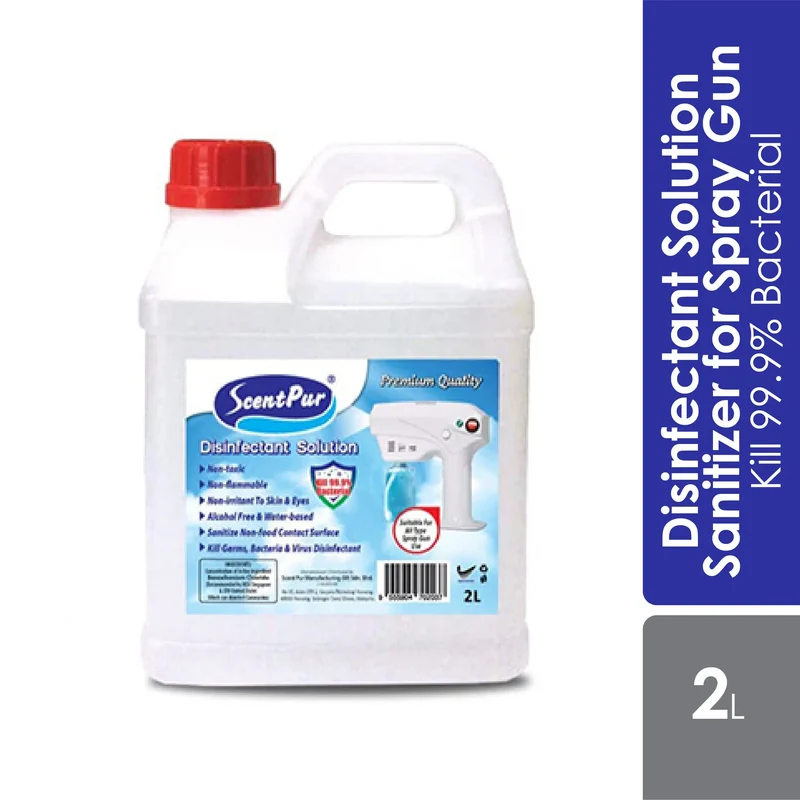 Scentpur Fogging Disinfectant Solution 2L | Kills 99.9% of Germs, Bacteria & Viruses