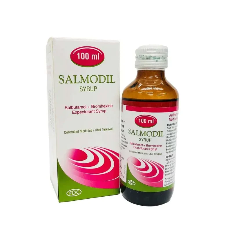 Salmodil Expectorant Syrup 100ml