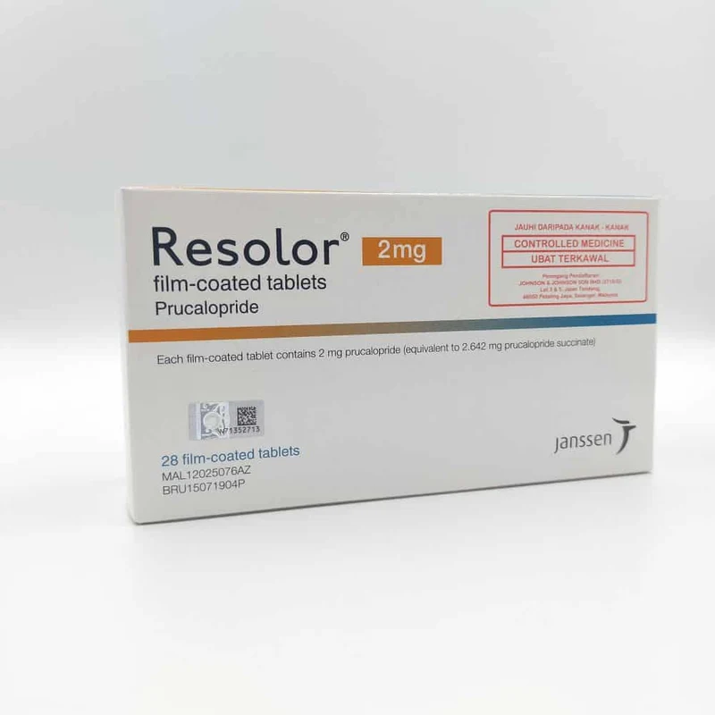 Resolor Film Coated Tabs 2mg 4x7s