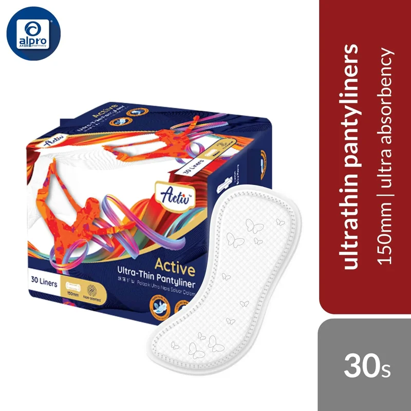 Respack Activ™ Ultra-Thin Panty Liner/ Wing Pad | Breathable & Ultra-Absorbency