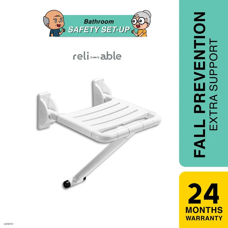 Reli-Able Shower Seat with Leg | 2 Years Warranty
