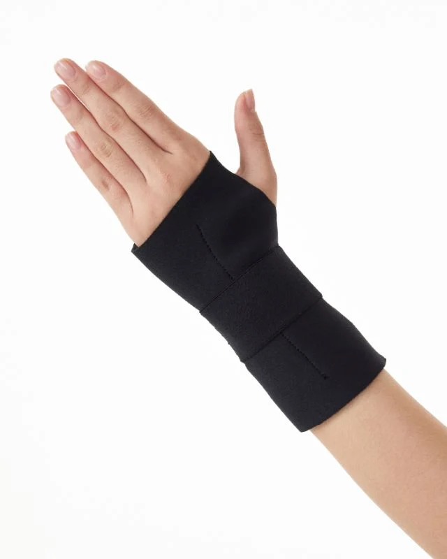 Dr.Med Elastic Wrist Palm Splint With Silicone Heel Pad Left W051 Small