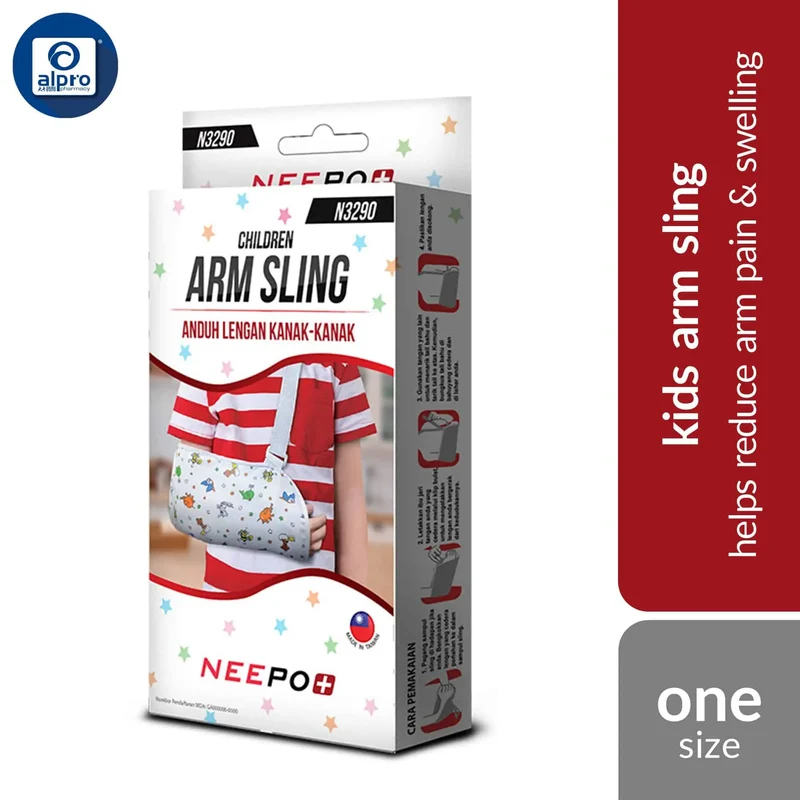 Neepo+ N3290 Children Arm Sling | Helps Reduce Arm Pain & Swelling