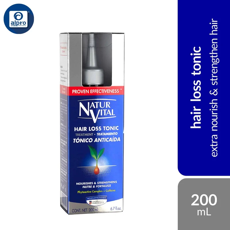 NaturVital Hair Loss Tonic Treatment 200mL | Extra Nourish & Strengthen Hair