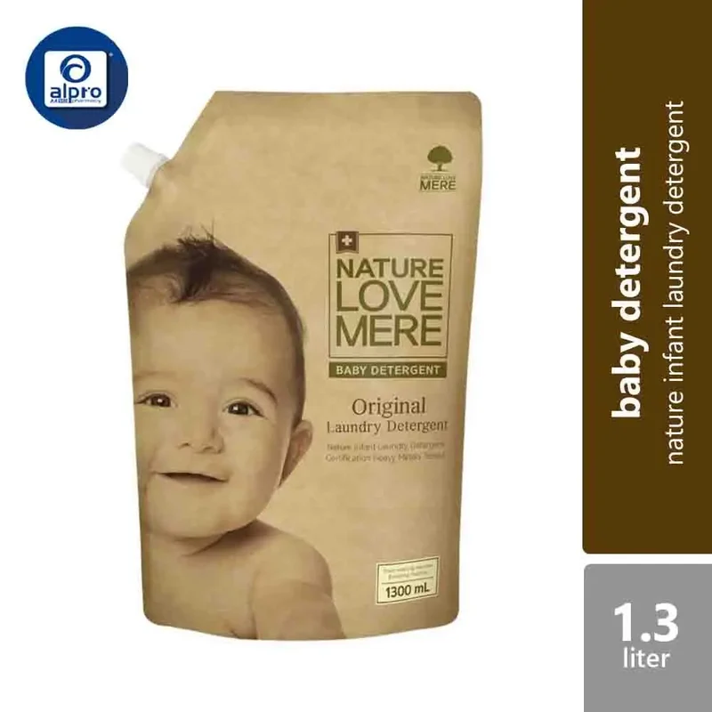Nature Love Mere Baby Laundry Detergent | Refill 1300ml