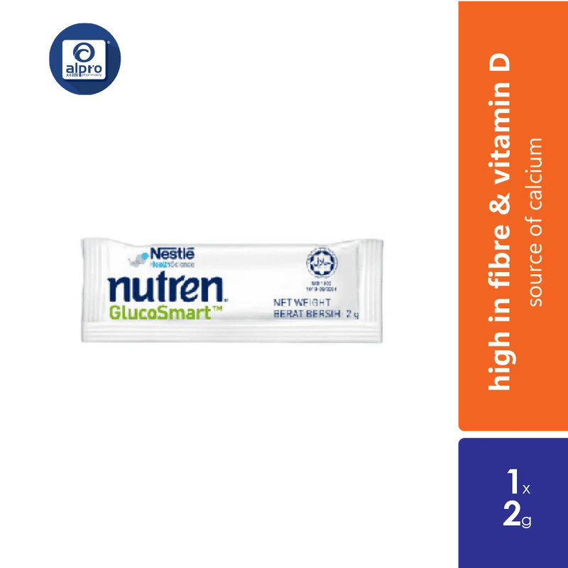 Nestle Nutren Glucosmart 2g | Contains Mulberry Leaf Extract [ Expiry : 03/2025]