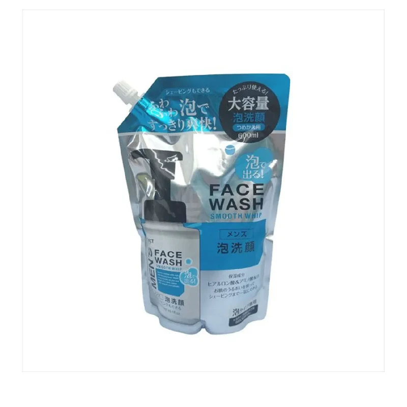 Sugi S Select Men's Face Wash Smooth Whip Refill 600ml | Face Wash & Shaving Foam