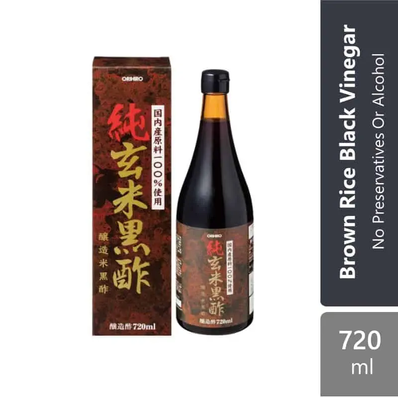 Sugi Orihiro Pure Brown Rice Black Vinegar 720ml