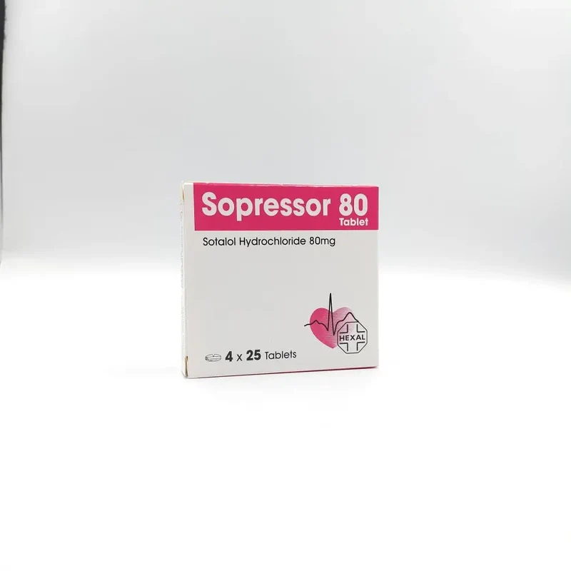SOPRESSOR 80MG 4X25S