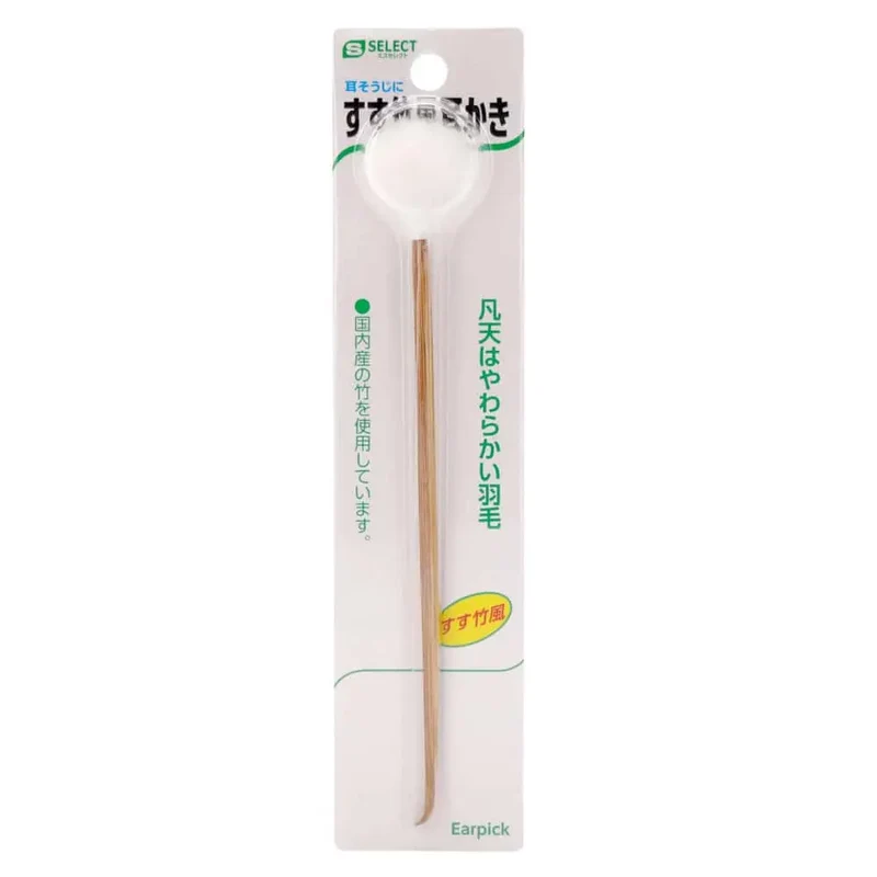 Sugi S Select Bamboo-Feather Earpick 1s