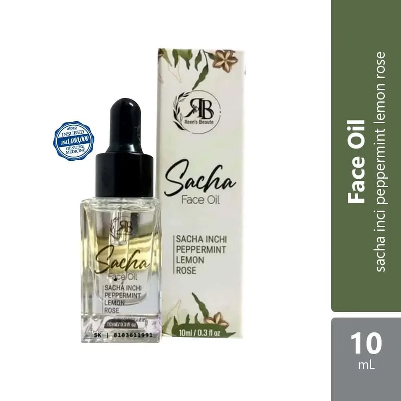 Reen's Beauty Sacha Face Oil 10ml