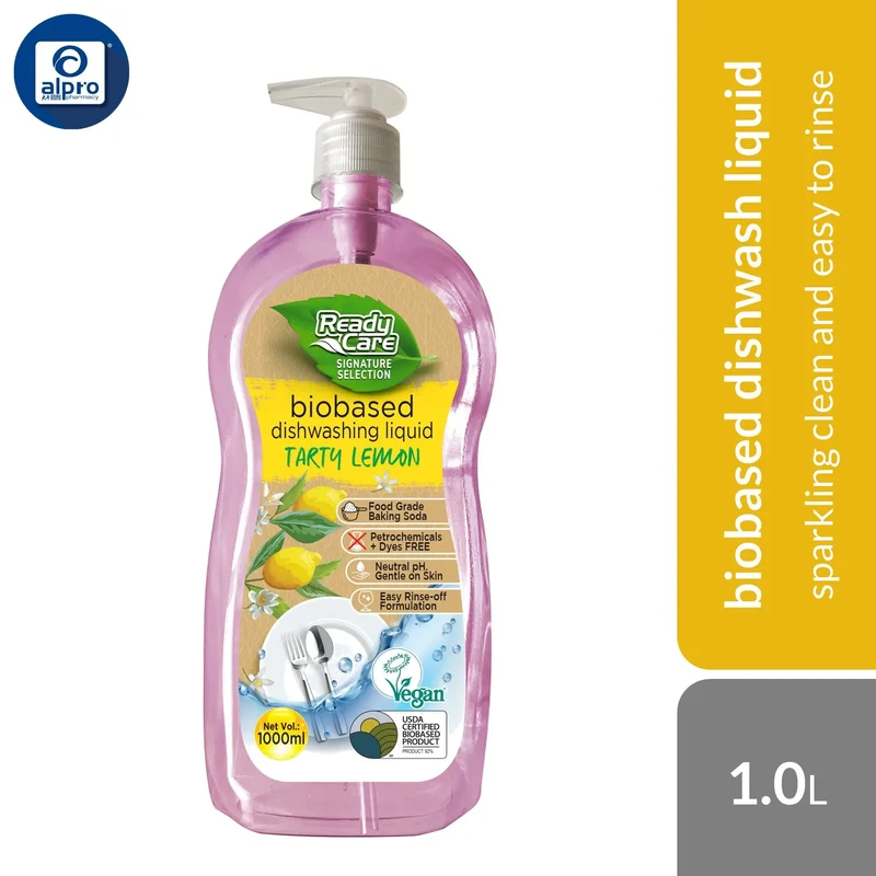 ReadyCare Signature Selection Biobased Dish Wash Liquid Tarty Lemon 1l