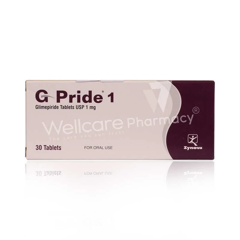 Gpride 1mg Tablets 30'S