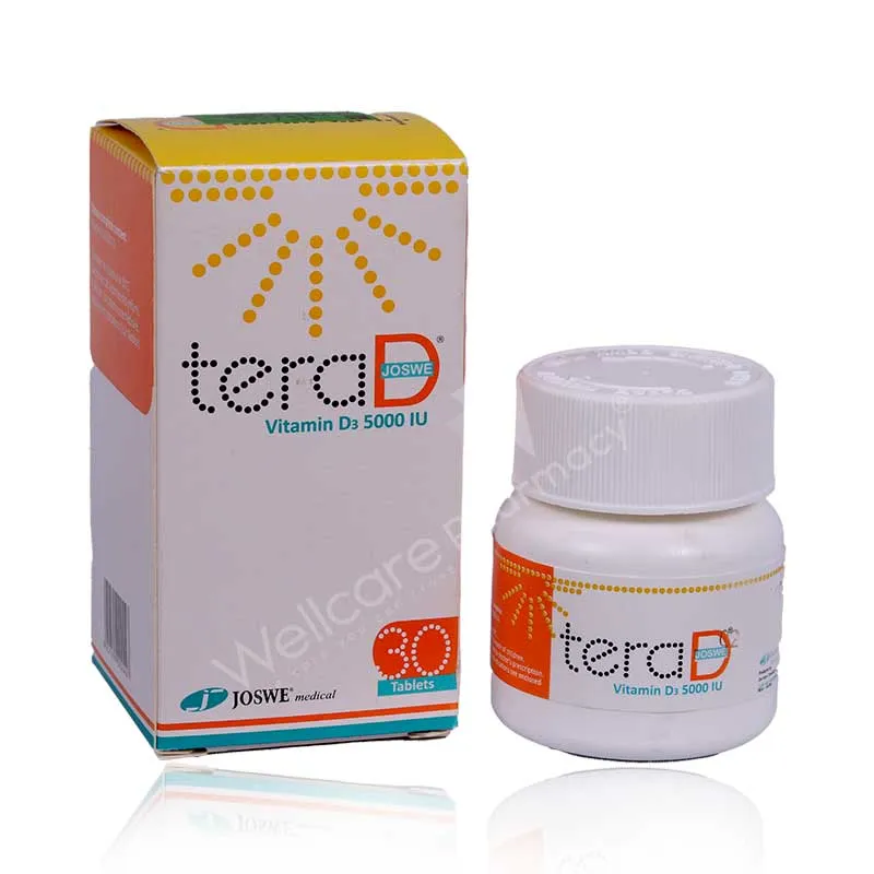 Terad Vitamin D3 5000iu Capsules 30'S