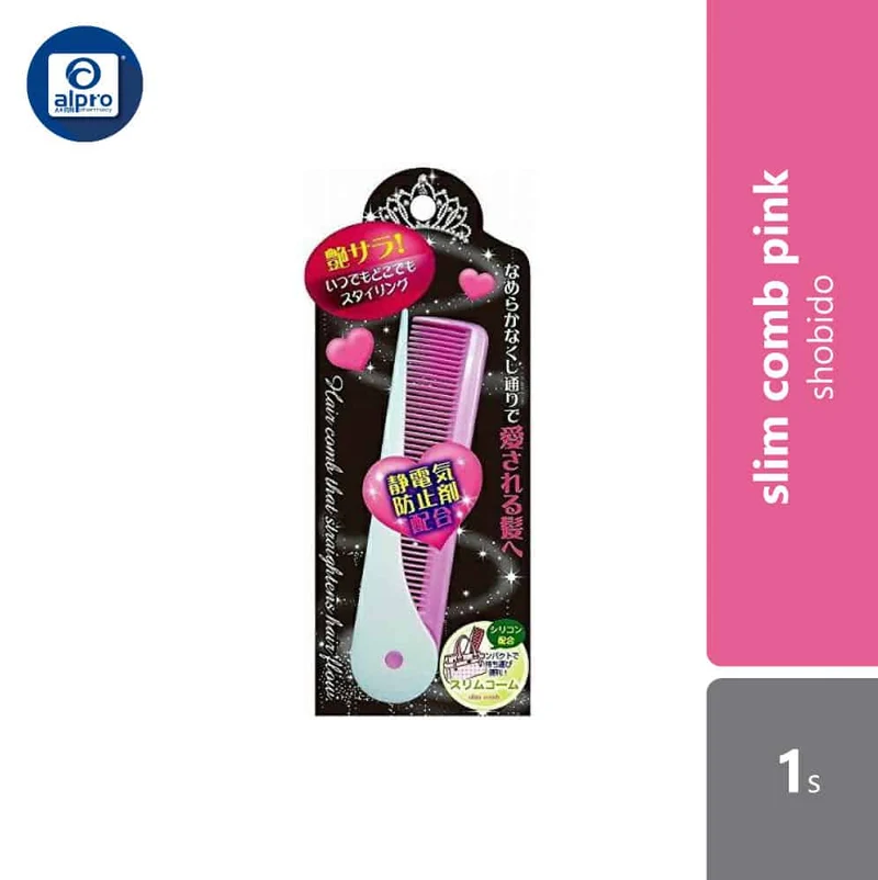 Shobido Slim Comb Pink 1s