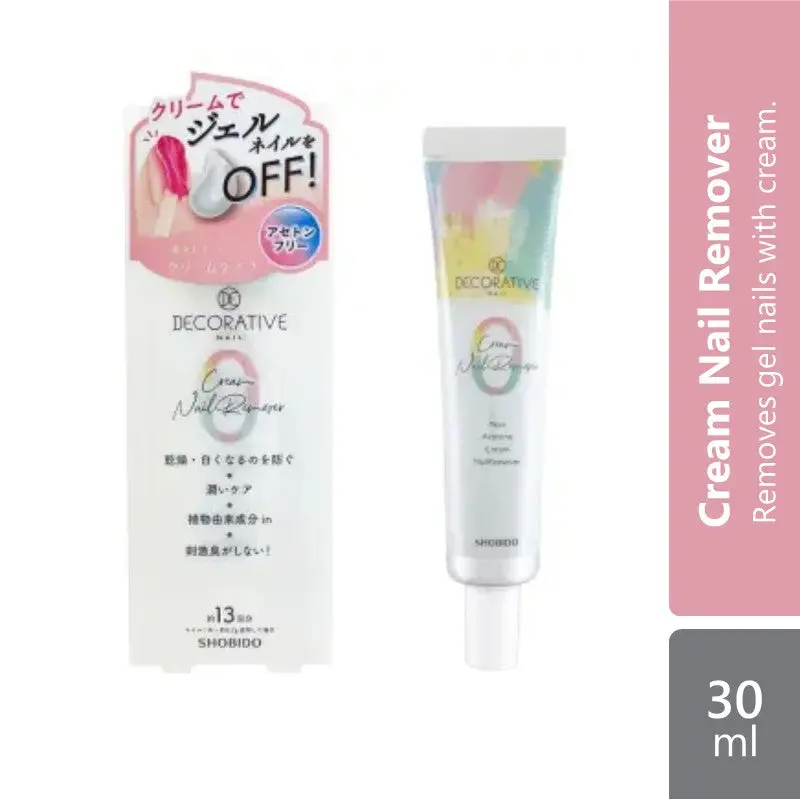 Shobido Decorative Nail - Cream Nail Remover 30ml