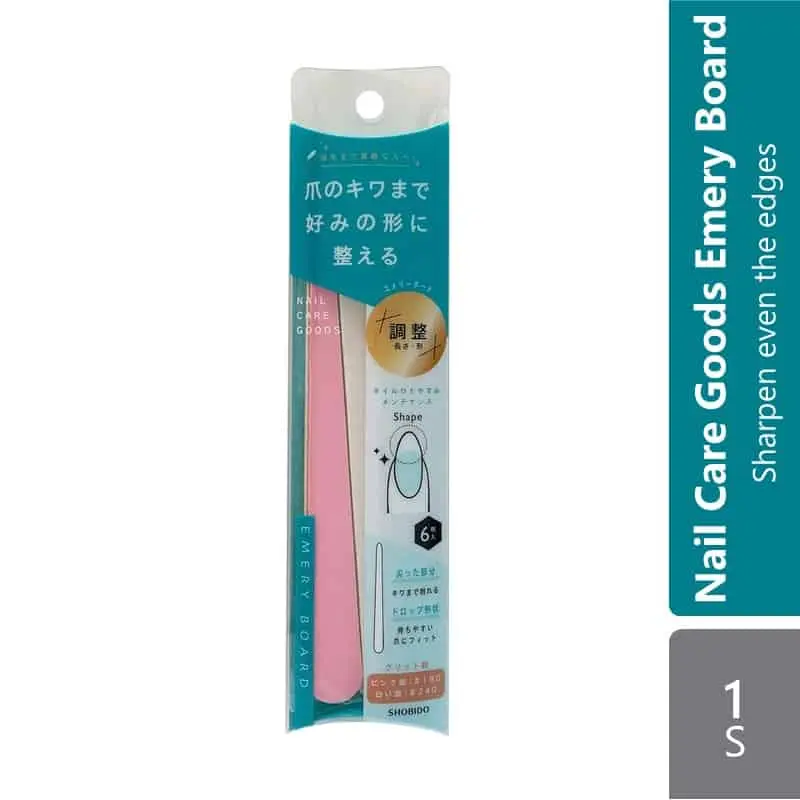 Sho-bi Nail Care Goods Emery Board 6P