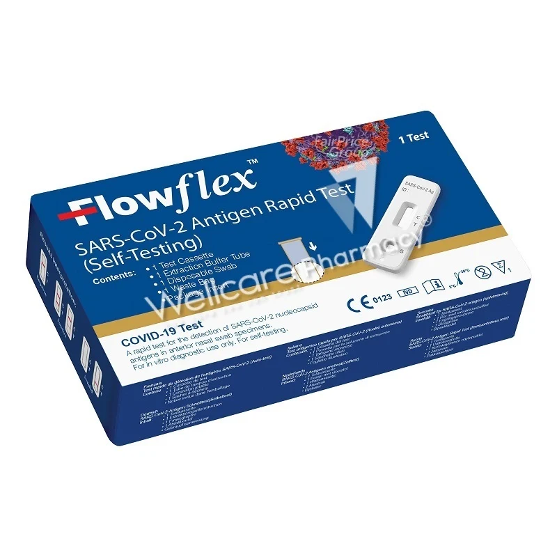 Flowflex Sars-Cov-2 Antigen Rapid Test 1'S