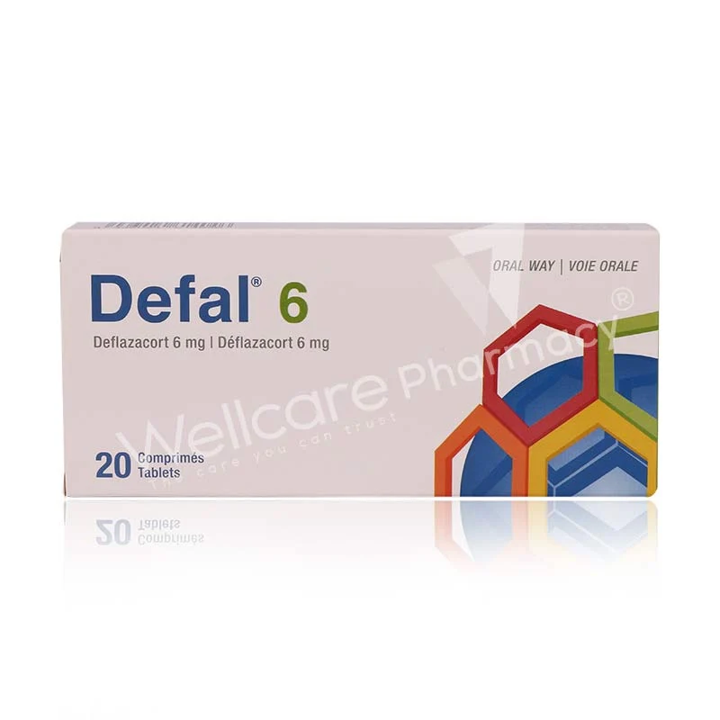 Defal 6mg Tablets 20'S