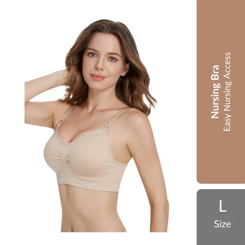Shapee Nursing Bra 1s | Wire-Free Comfort & Easy Nursing Access For Breastfeeding Mothers
