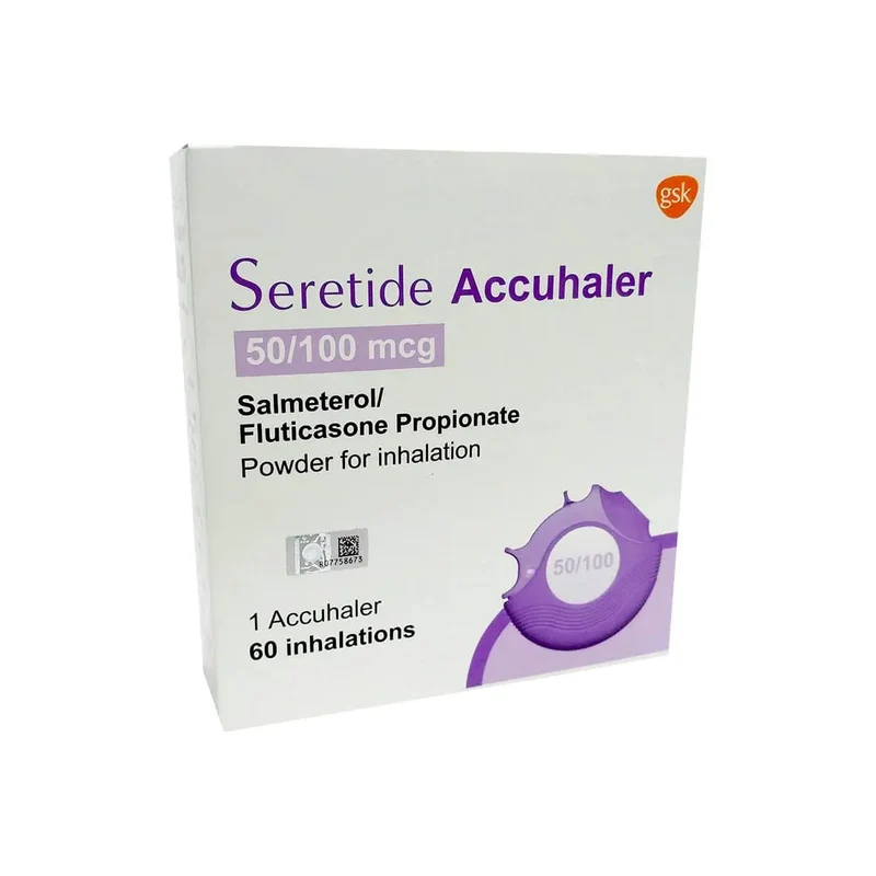 Seretide Accuhaler 50/100mcg 60doses