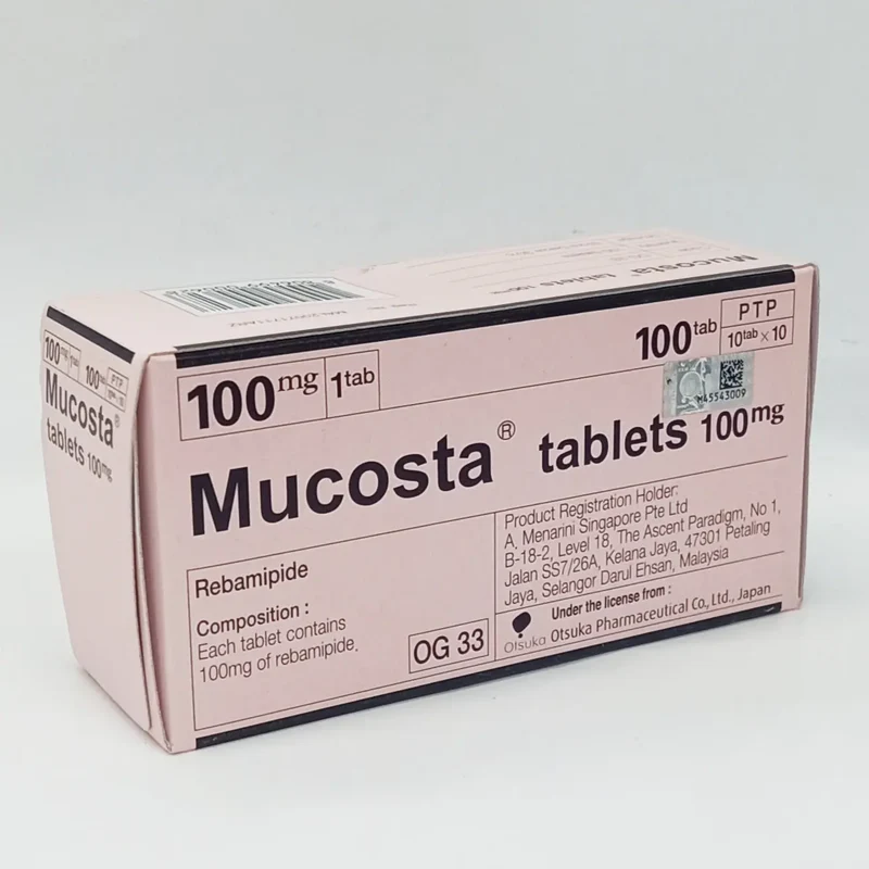 MUCOSTA 100MG 10X10S