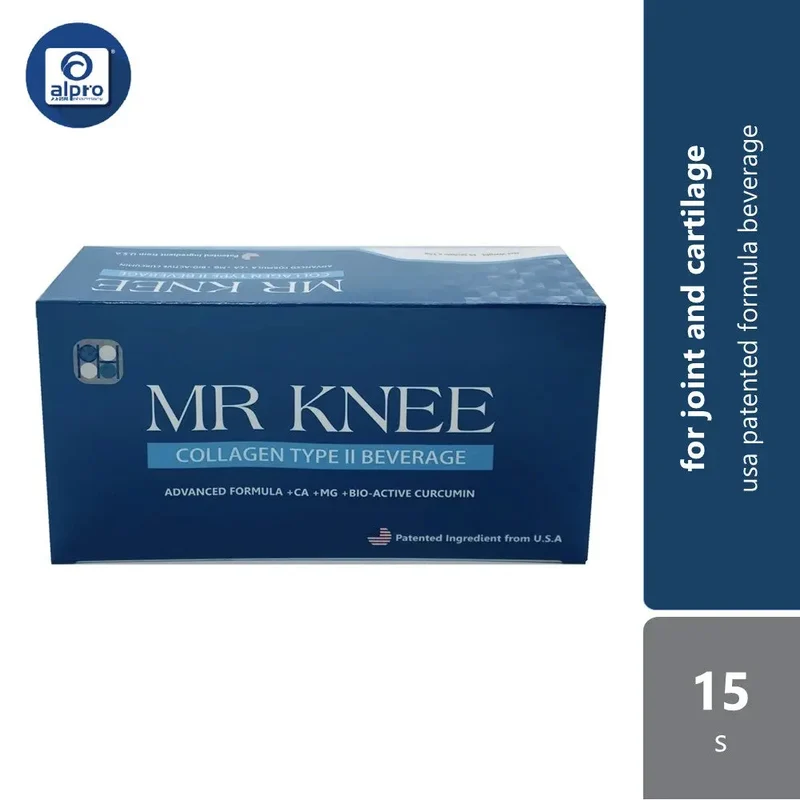 Mr Knee Collagen Type II Cocoa Malt Beverage | USA Patented Formula Beverage