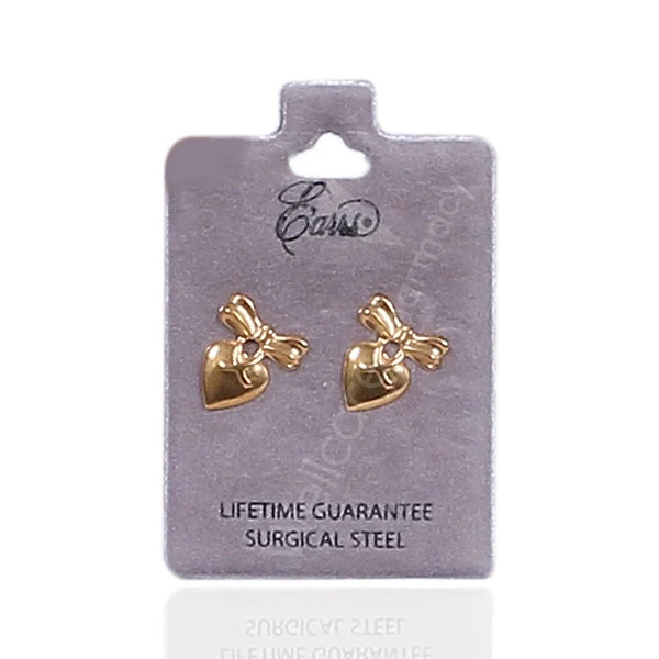 Earrs Eb529 Heart Bow