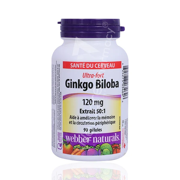 W-N Ginkgo Biloba 120mg 90'S