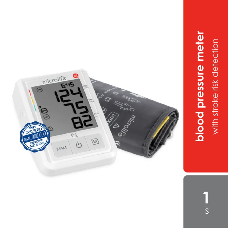 Microlife B3 Advanced AFIB Blood Pressure Monitor | Free Adaptor On Pack