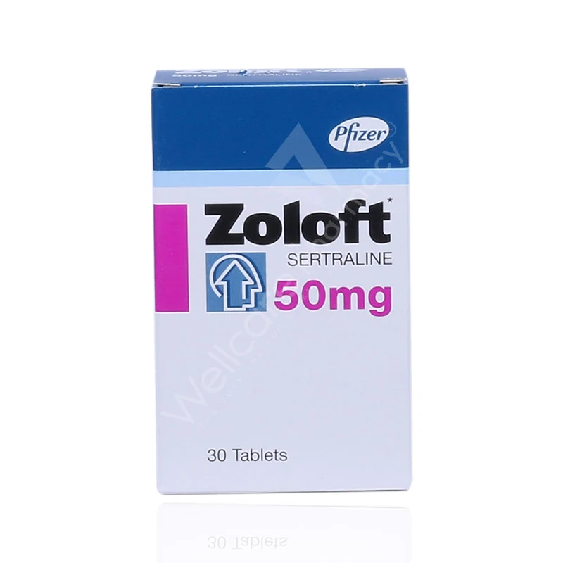 Zoloft 50mg Tablets 30'S