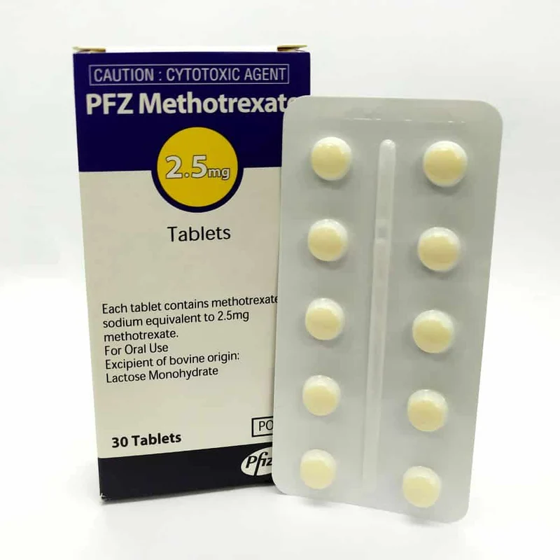Methotrexate 2.5mg 3x10s
