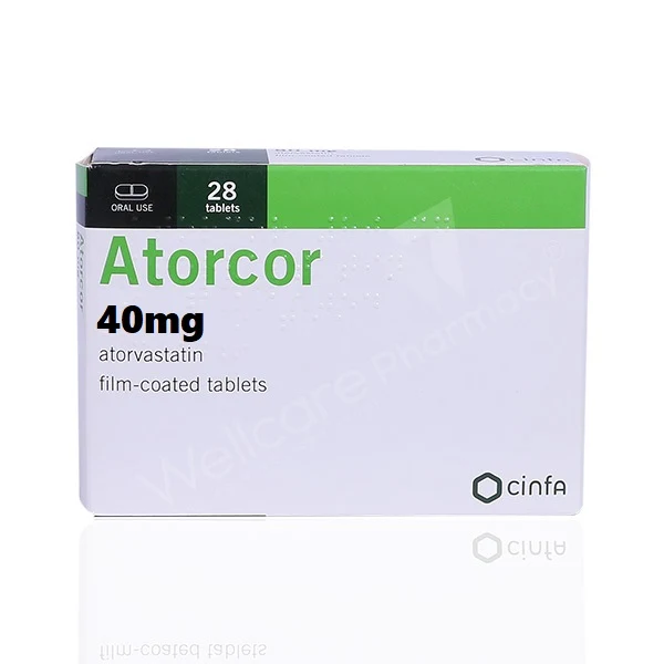 Atorcor 40mg Tablets 28'S