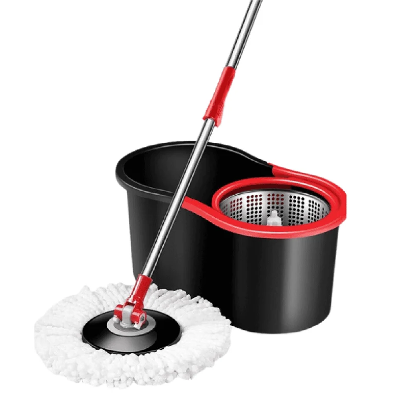 Mop & Stainless Steel Handle With Microfiber Mop Head 1s