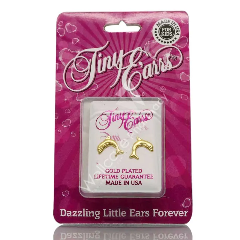 Earrs Dolphin Studs