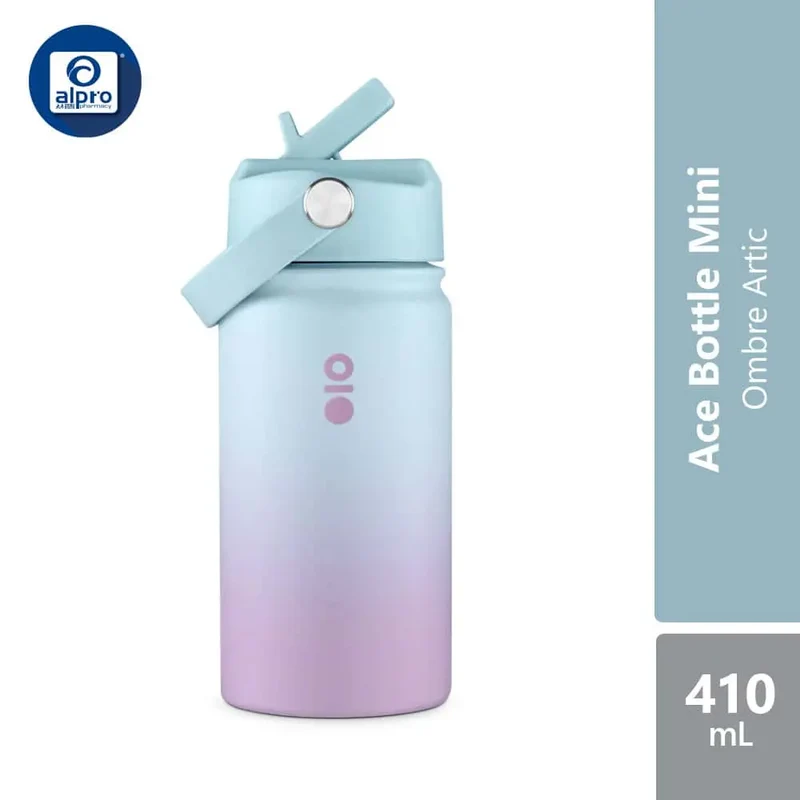 Montigo Pastel Ace Bottle Mini 14oz/410ml (Ombre Arctic/ Ombre Pink/ Blue MilkTea/ Honeydew MilkTea/ Taro MilkTea)