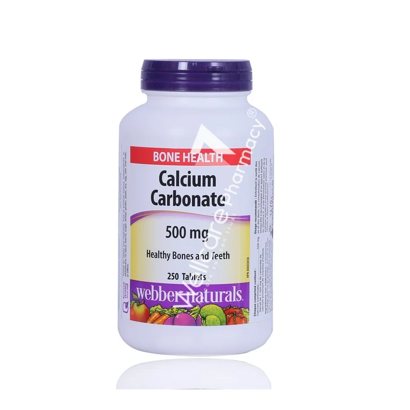 W-N Calcium Carbonate 500mg Tablet 250'S