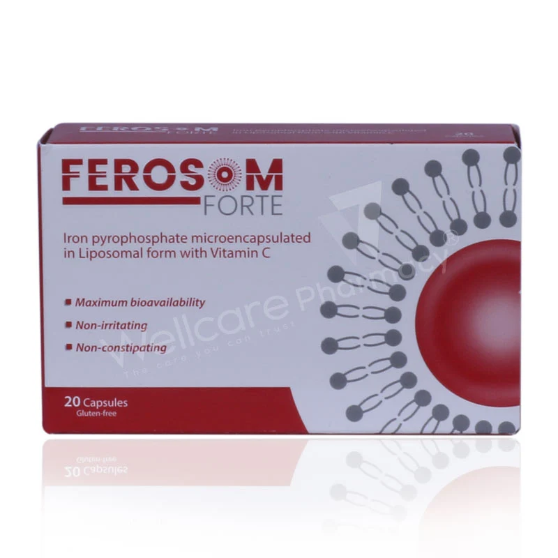 Ferosom Forte Capsules 20'S