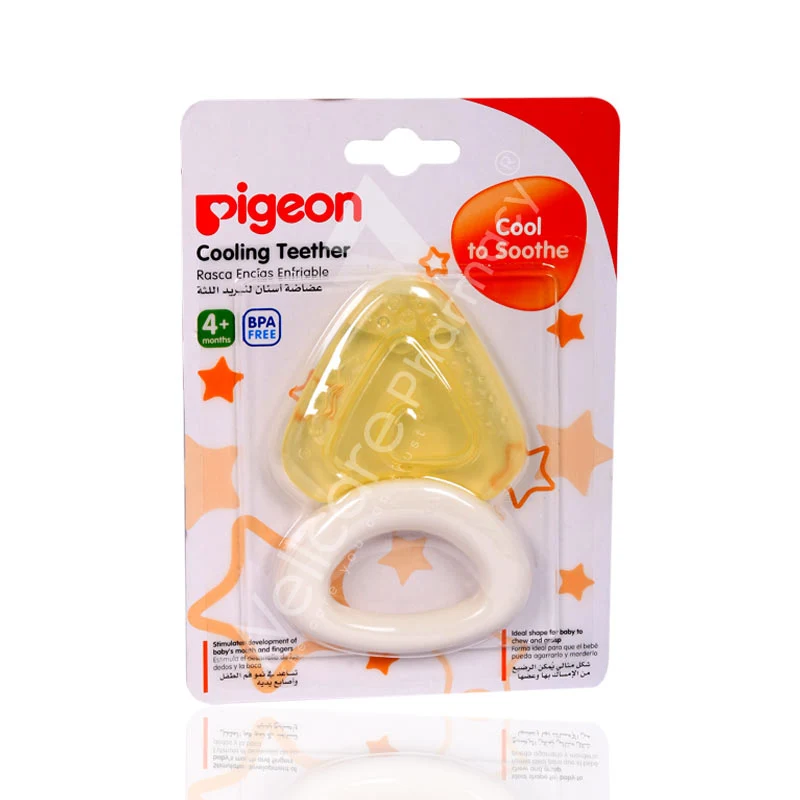 Pigeon Cooling Teether Triangle 4months Plus
