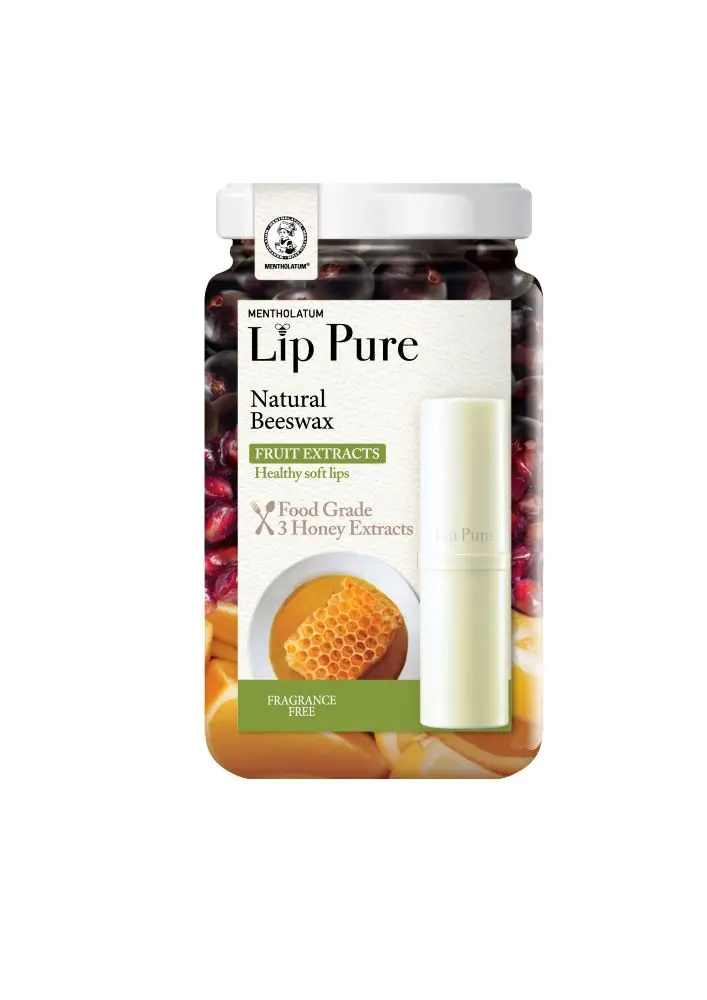 Mentholatum Lip Pure Lipbalm Fragrance Free 4g