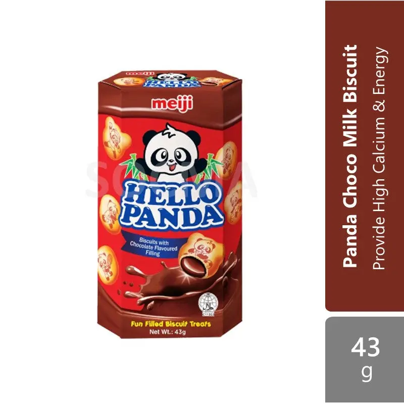 Meiji Hello Panda Chocolate 43g | Provide High Calcium & Energy