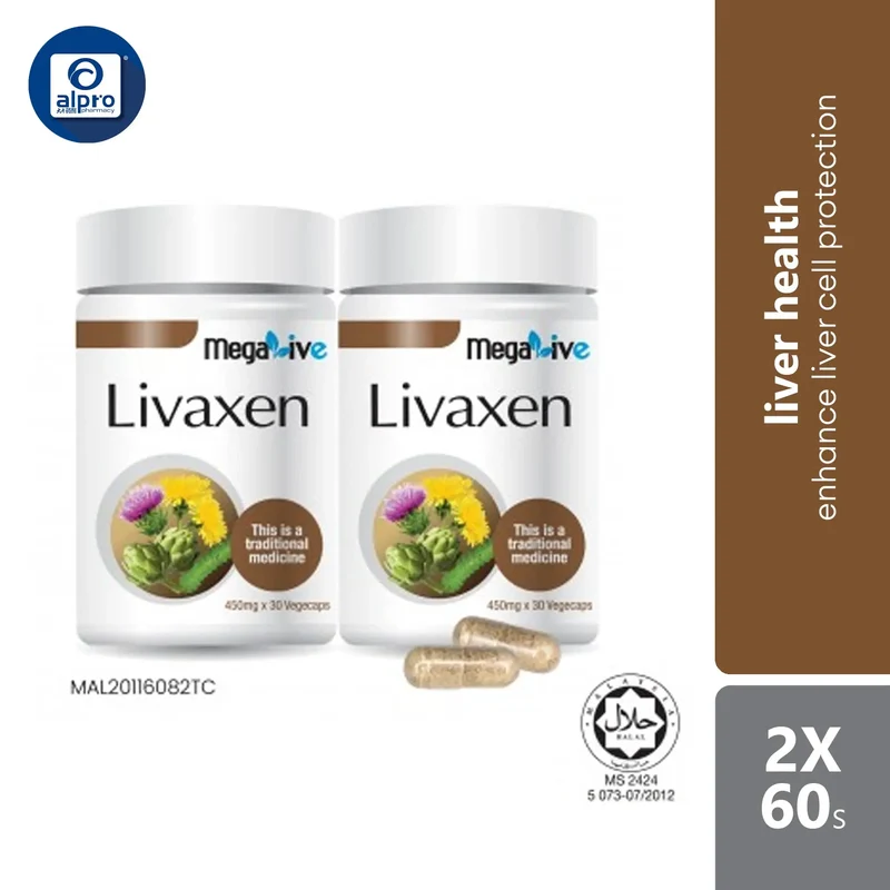 Megalive Livaxen 2x30s | High Bioavailability And Better Absorption